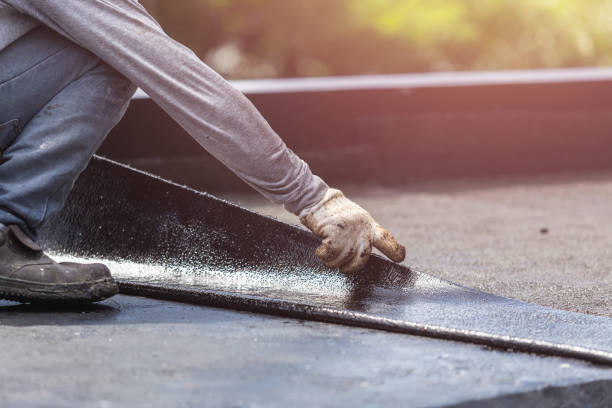 Professional Crawl Space Encapsulation technician working in Marion, VA